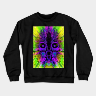 "Technicolor Skull" Crewneck Sweatshirt